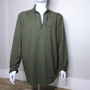 Swiss Tech Pullover Jacket Olive Green Men 2XL